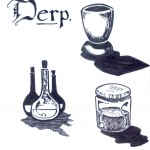 cup and potions