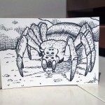Ultima Manual Illustrations - Giant Spider